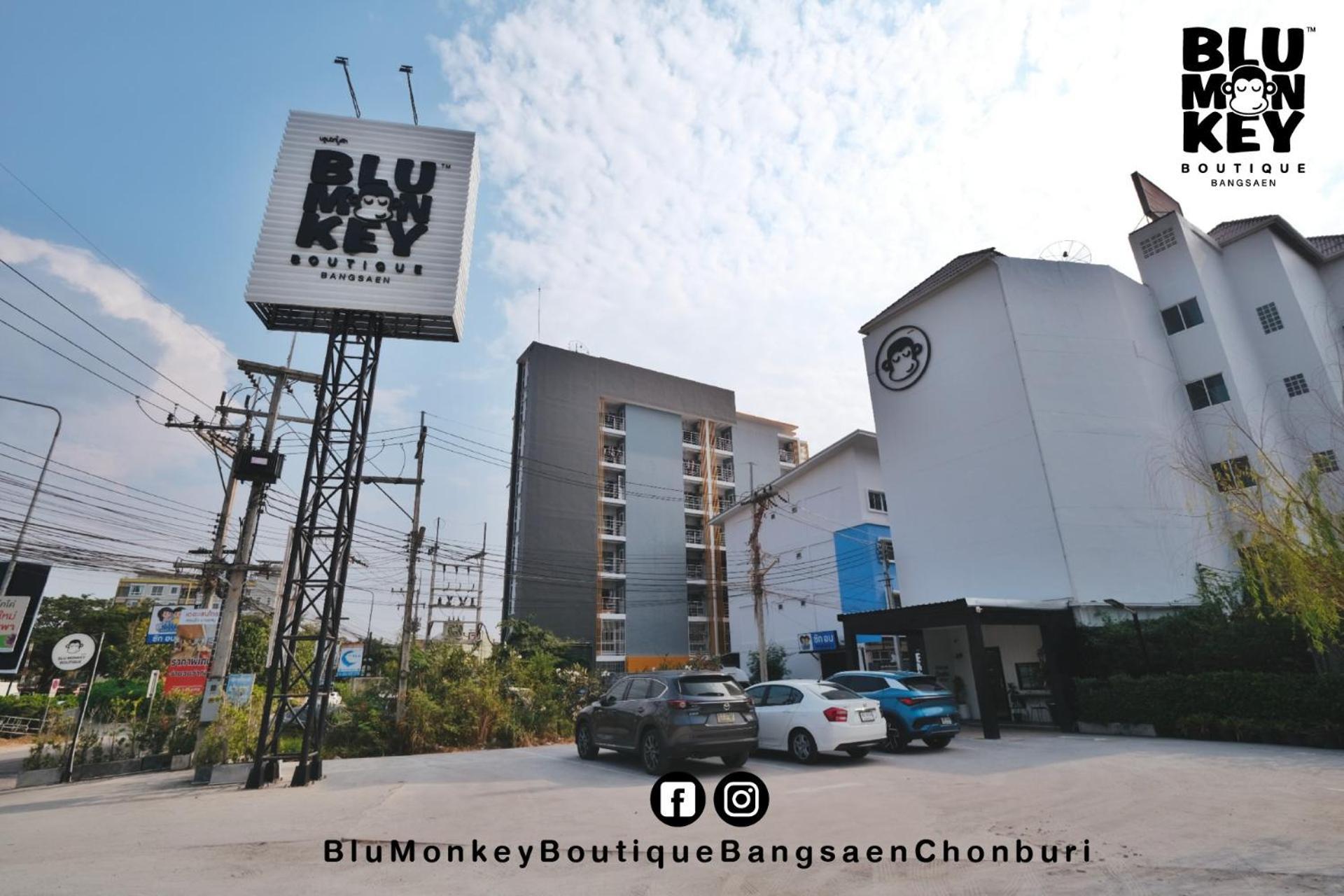 Blu Monkey Boutique Bangsaen Hotel Ban Hua Khao Sammuk Exterior photo
